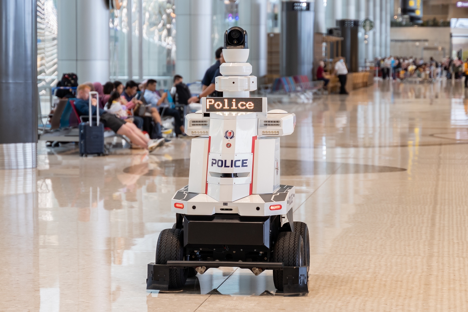 SPF Police Life Police Patrol Robots in Action
