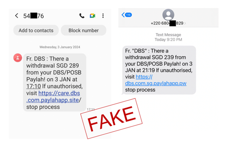 20240105_Police_Advisory_On_Phishing_SMSes_Involving_The_Impersonation_Of_Dbs_Bank_Picture