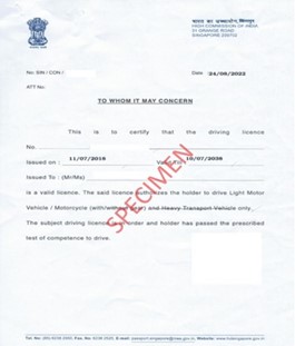 Supporting Document Indian