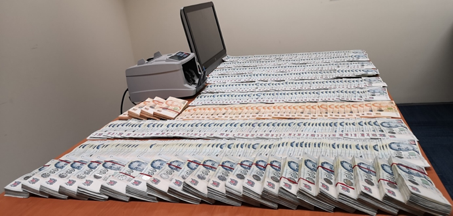 Part of the items seized during the operation