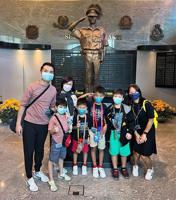 Police Life 042022 Welcoming Little Friends of the Force 01