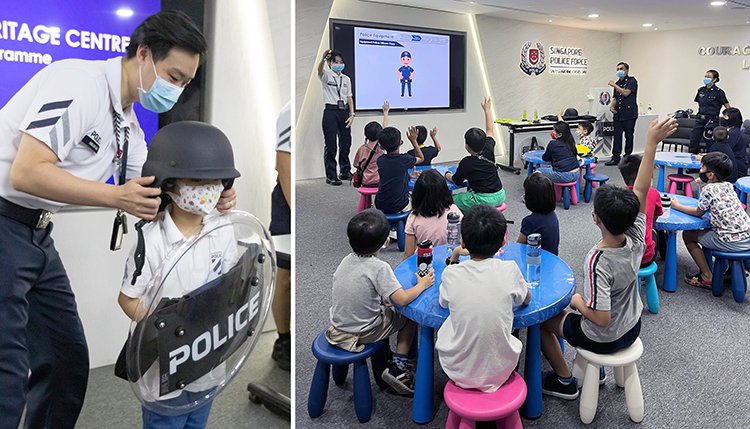 Police Life 042022 Welcoming Little Friends of the Force 03