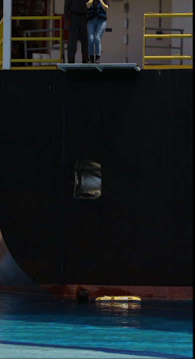 The confidence jump plays a crucial role in the training of PCG officers. PHOTO: Soh Ying Jie 