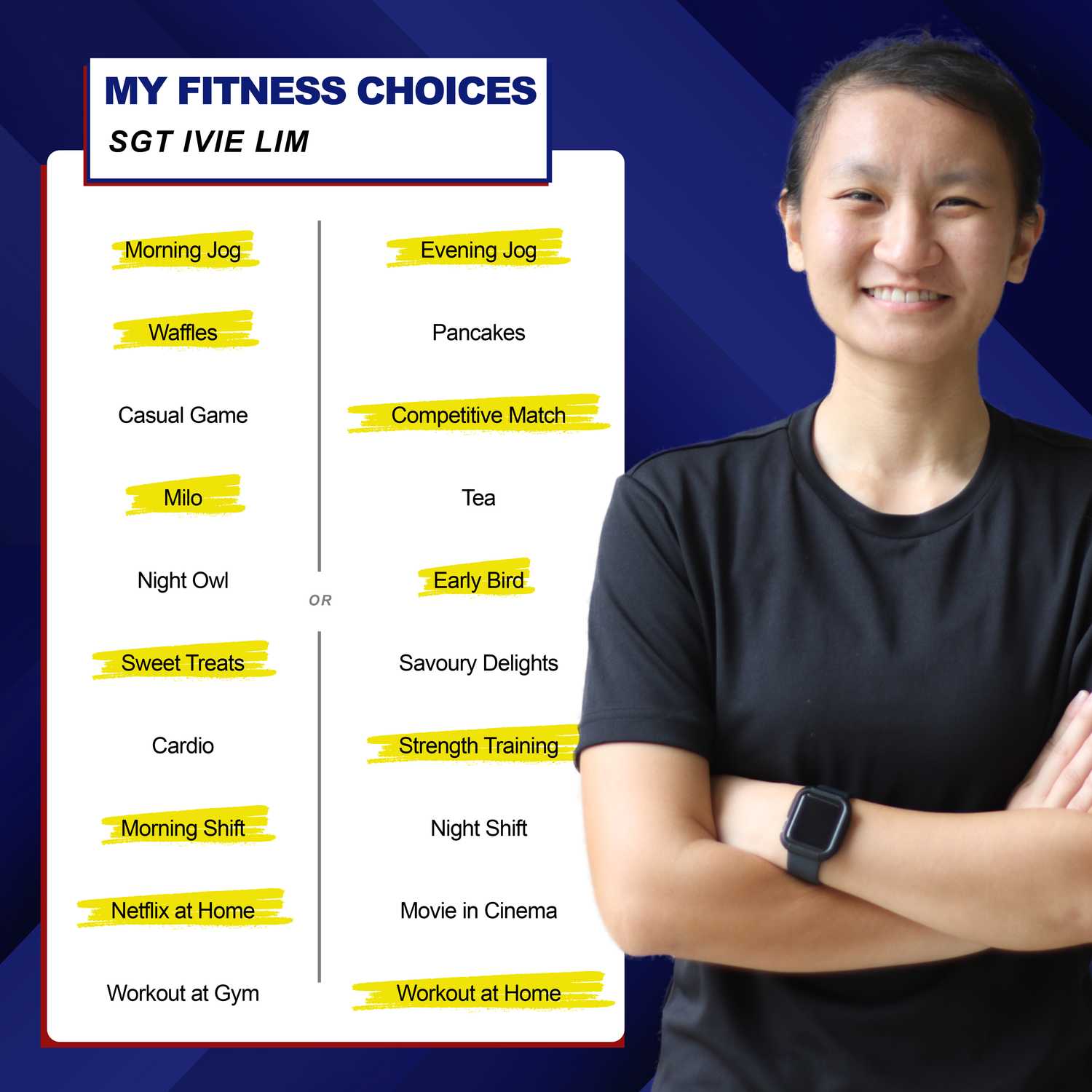 SPF Fit 'This or That' graphic.