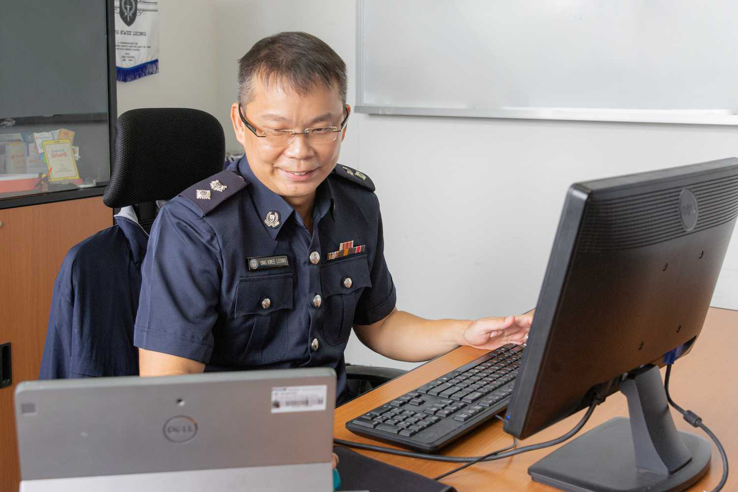 Police Life 092023 Trainers in Blue 01 01