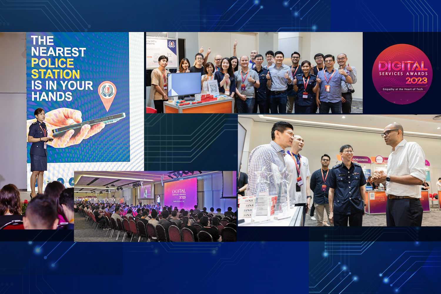 compilation of the digital services award ceremony