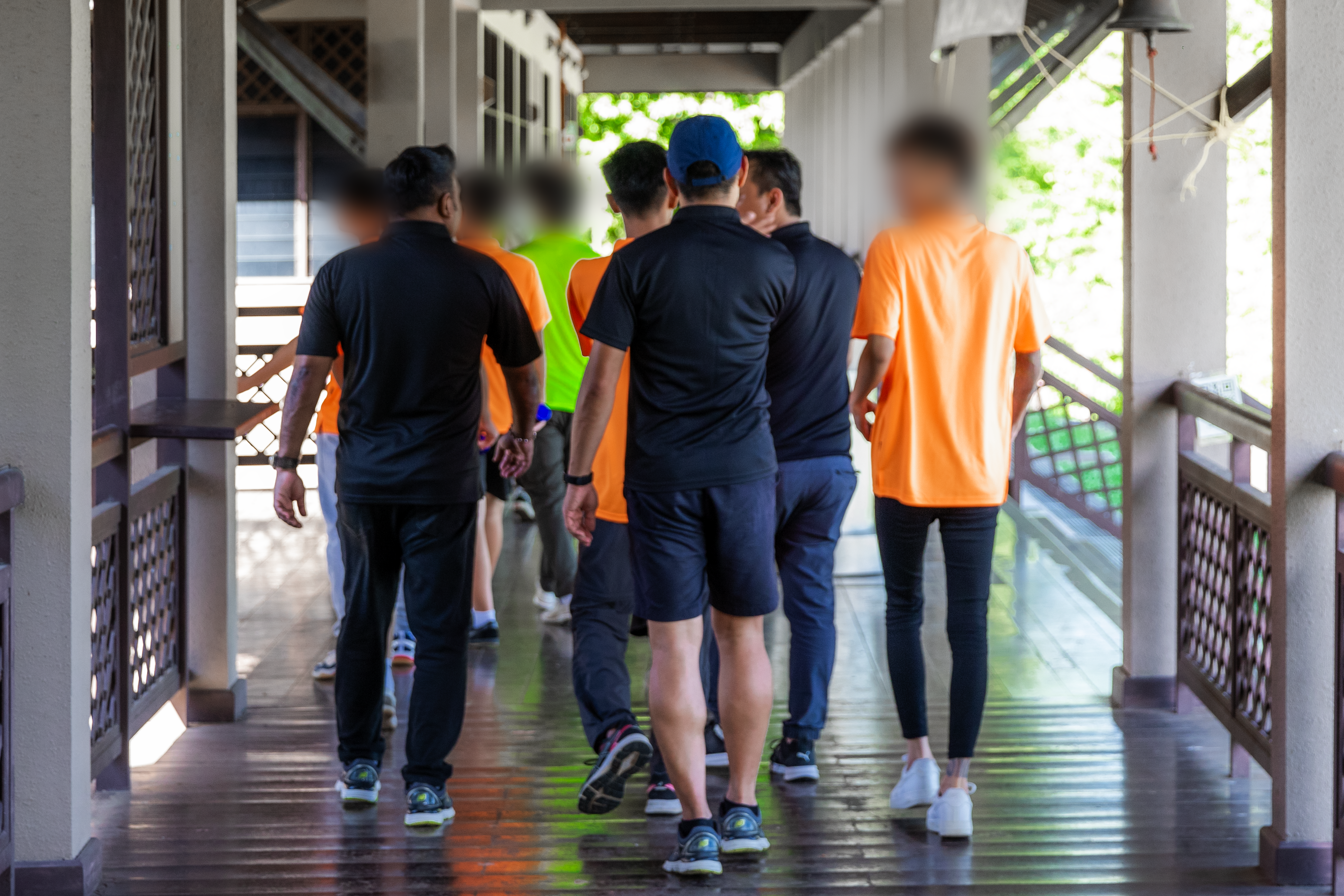 Youths at Camp ACE XIV, held on Pulau Ubin in November 2023. PHOTOS: Soh Ying Jie