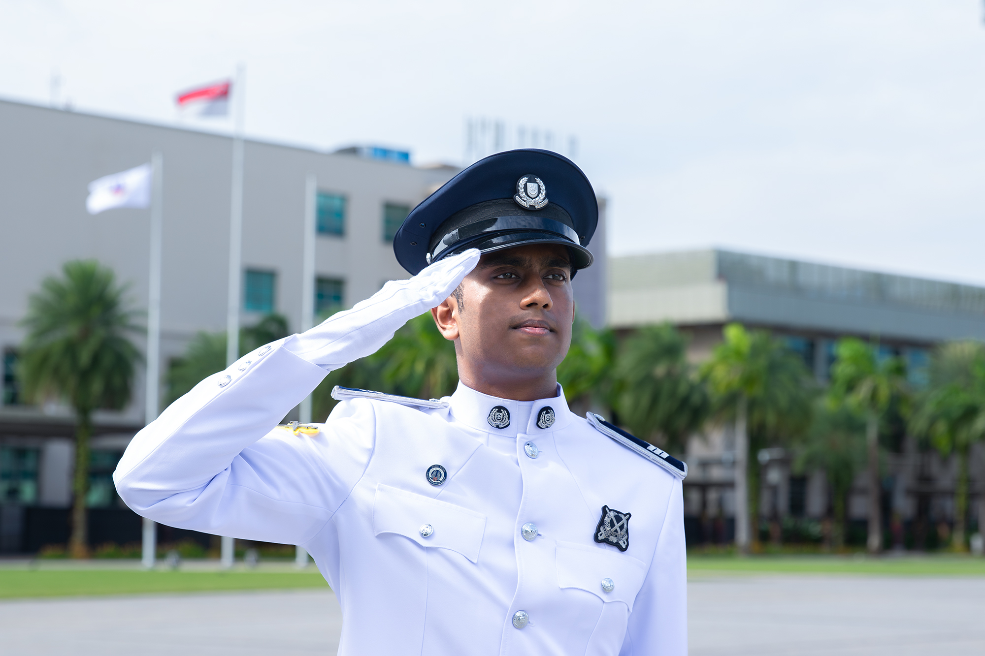 SC/Sgt Jonathan Paul started his NS journey in 2022. PHOTO: Alethea Lee