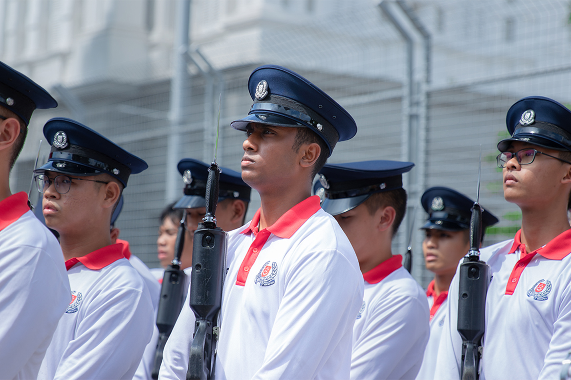 SC/Sgt Jonathan is a trainer and a participant of the SPF GOH contingent for NDP 2024. PHOTO: Alethea Lee
