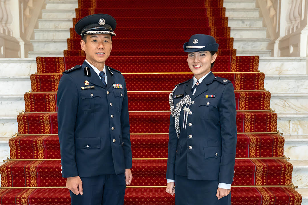 AC Ang Eng Seng and ASP Rachel Tay at the HADC appointment and appreciation ceremony, held at the Istana on 27 May 2024. PHOTO: Ryan Quek