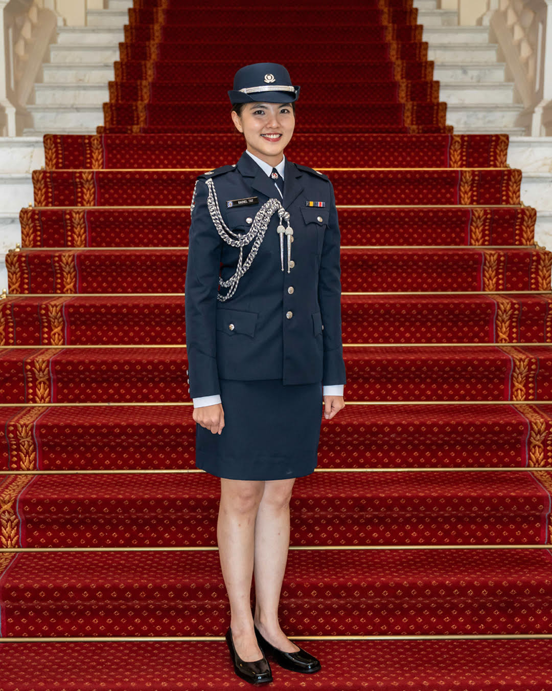 Ready to give her best: ASP Rachel Tay is among the 16 new HADCs to be appointed this year. PHOTO: Ryan Quek