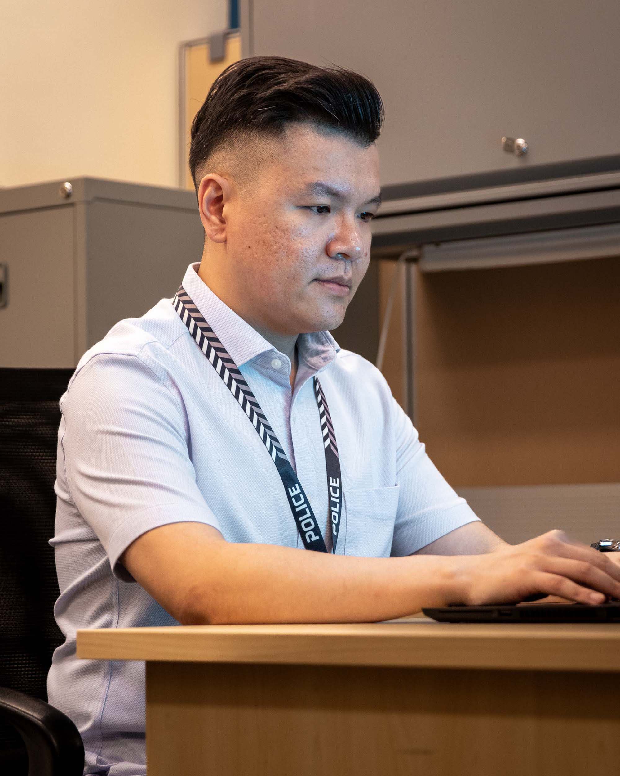 DSP Li finds it rewarding to work as a team to overcome the odds and bring criminals to justice.