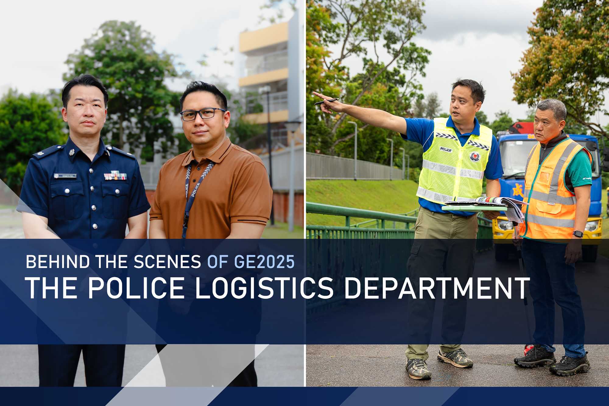 two photo collage of PLD officers from LSSD and LOD