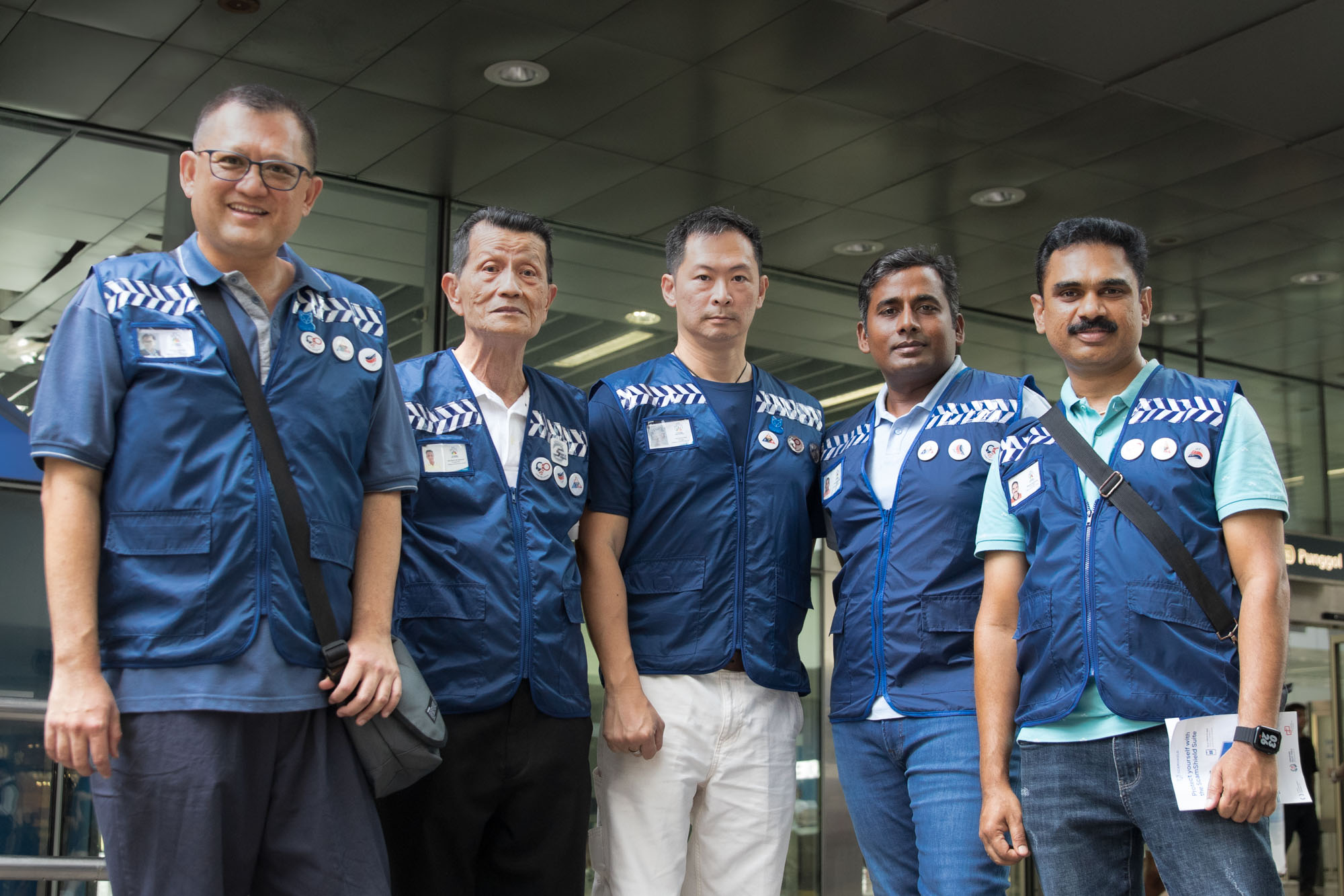 Volunteers in Blue: Mr Anguru Goutam Raju