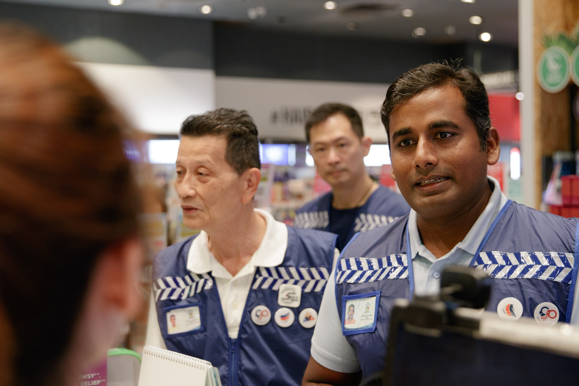 Volunteers in Blue: Mr Anguru Goutam Raju