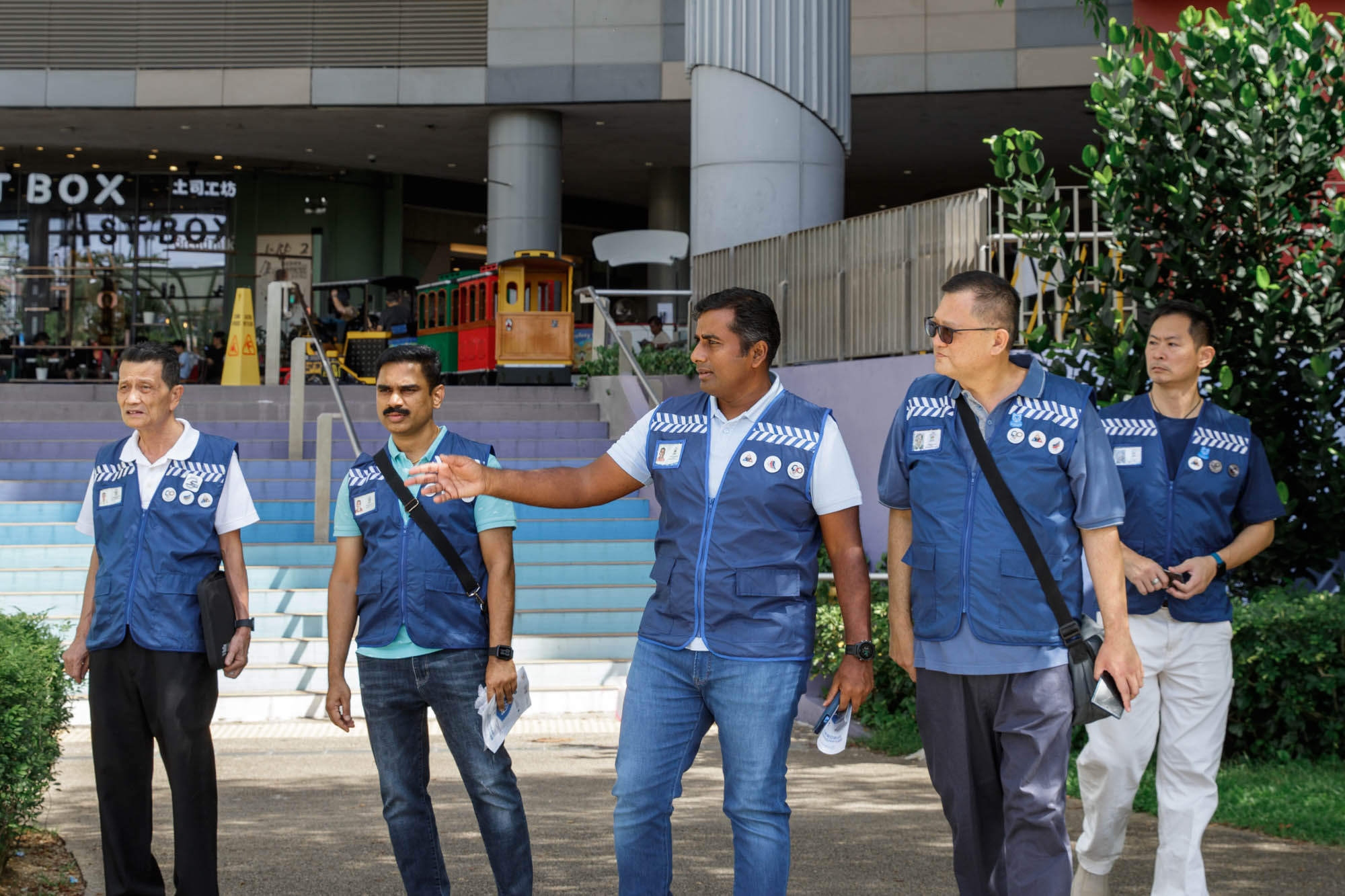 Volunteers in Blue: Mr Anguru Goutam Raju