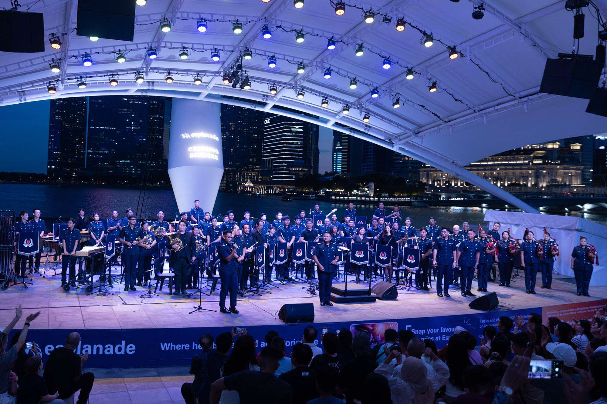 Police Life 092025 The SPF Bands Centennial Concert at the Esplanade 01