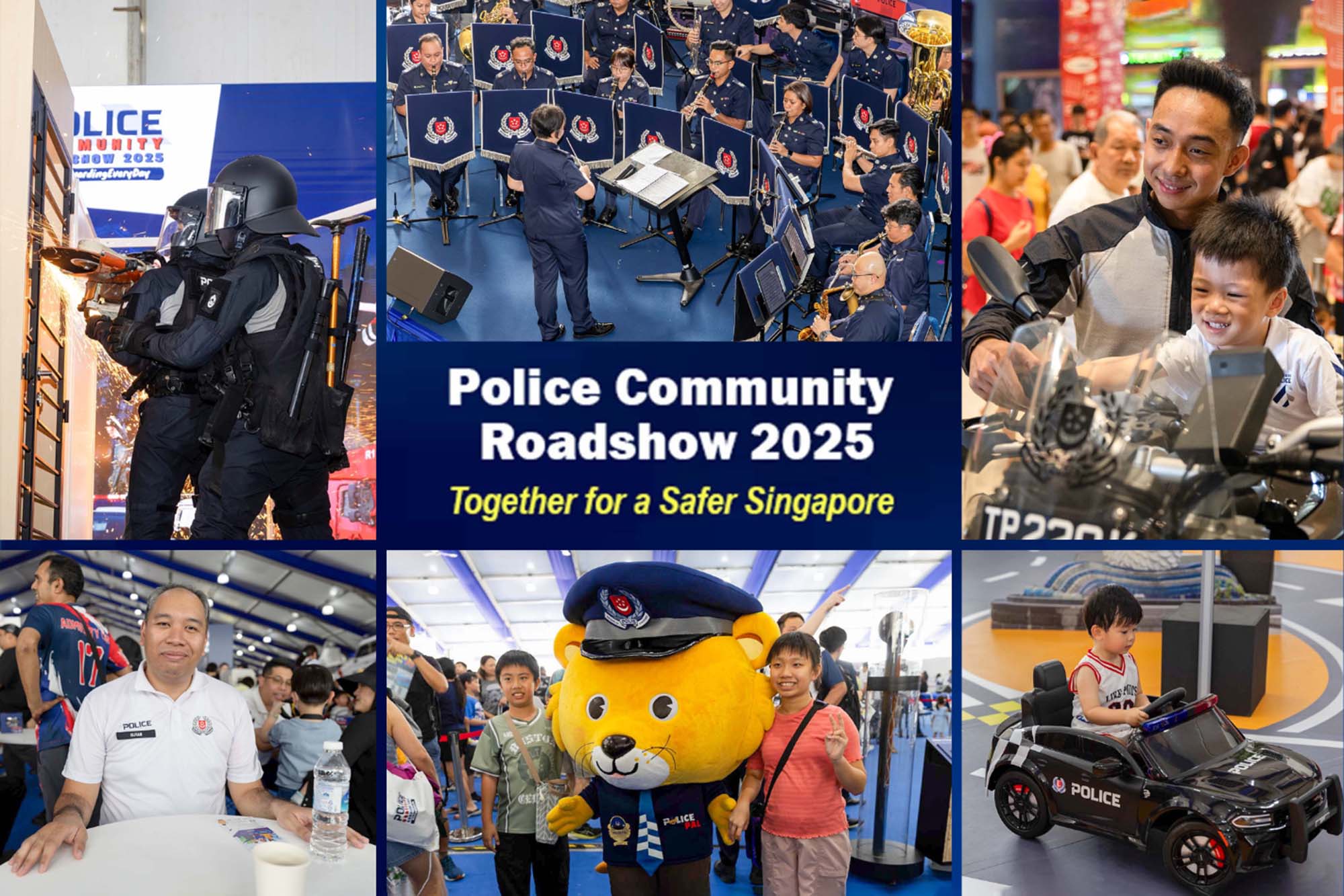 Police Life 12025 Police Community Roadshow 2025 Together for a Safer Singapore 01