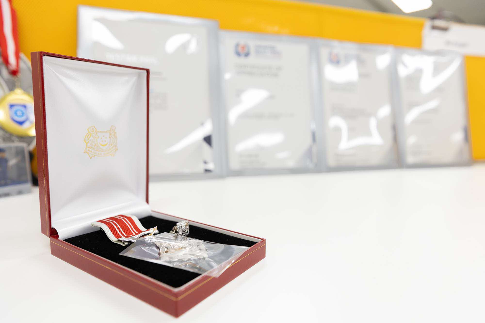 The Efficiency Medal of the National Day Awards Investiture 2025.