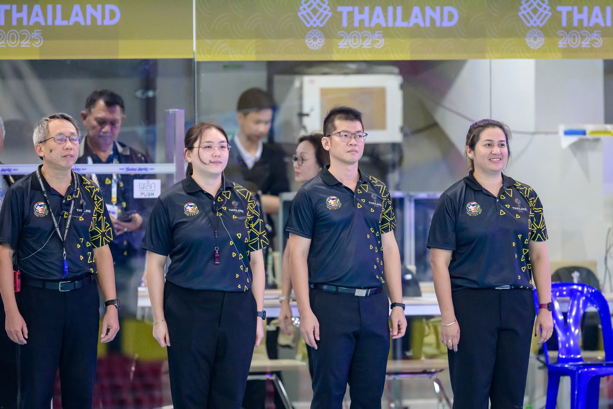 SI Neo representing Singapore as a Technical Official at the 2025 SEA Games. 