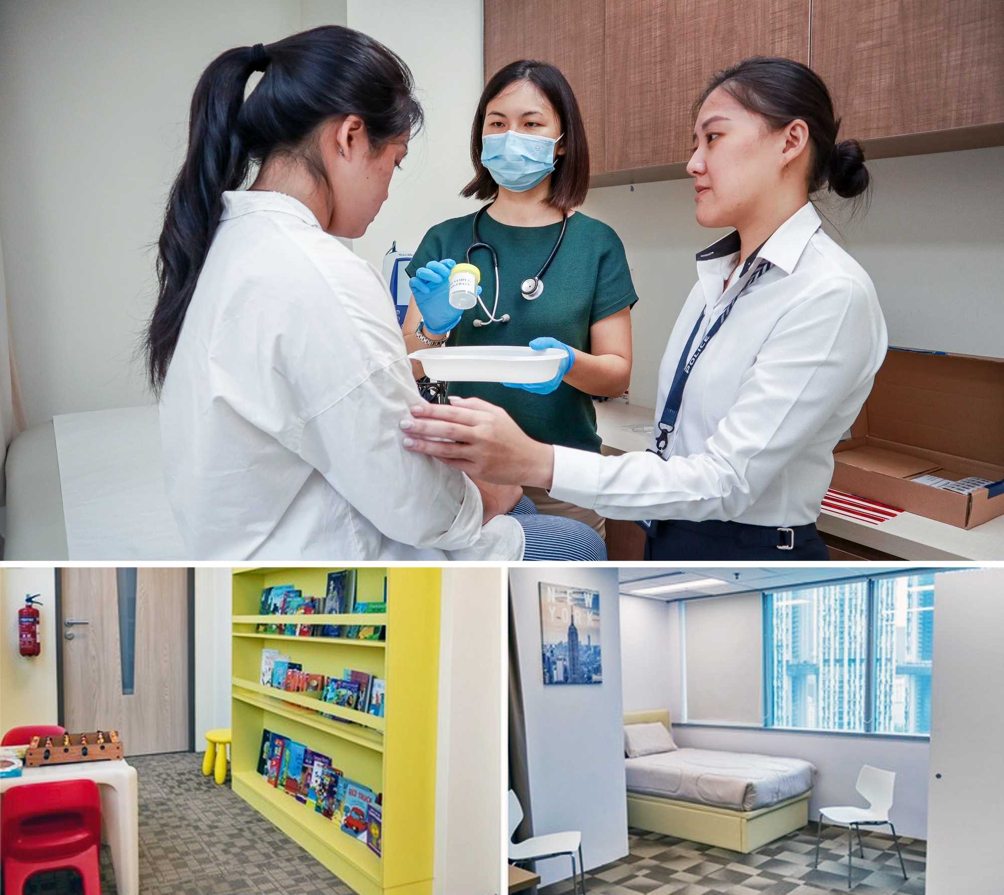 The OneSAFE Centre at Police Cantonment Complex.