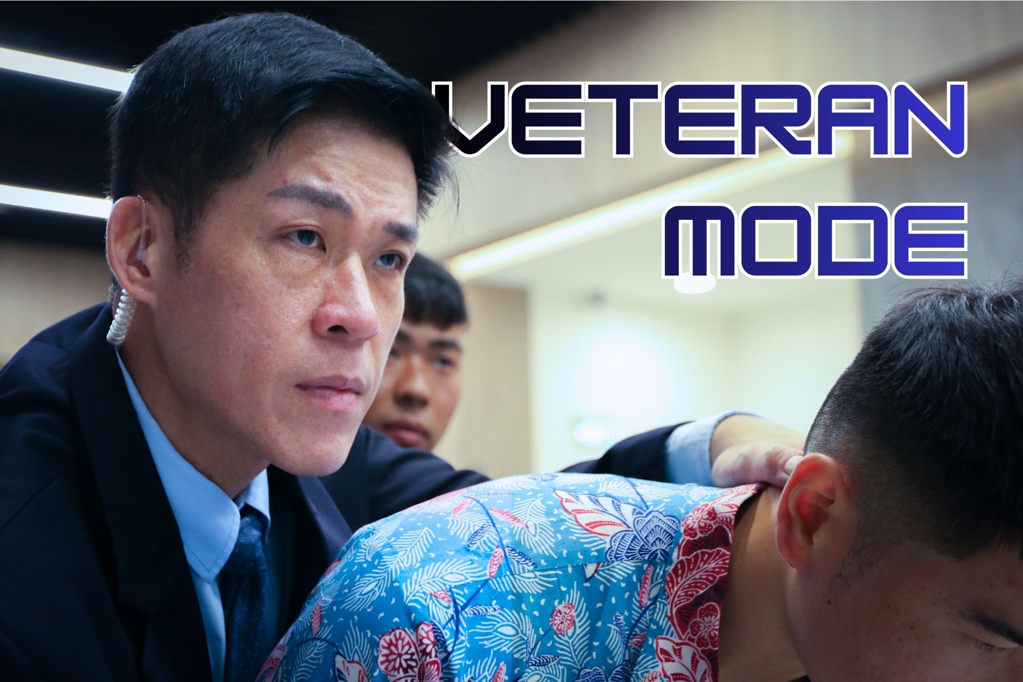DSP Bros Leong at a training session. 