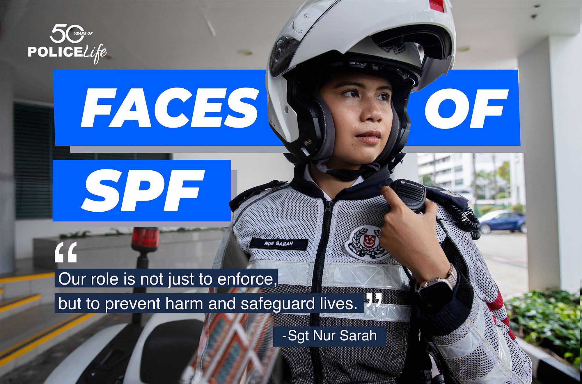 Police Life 062026 Faces of SPF Traffic Police Patrol Officer Sgt Sarah 01