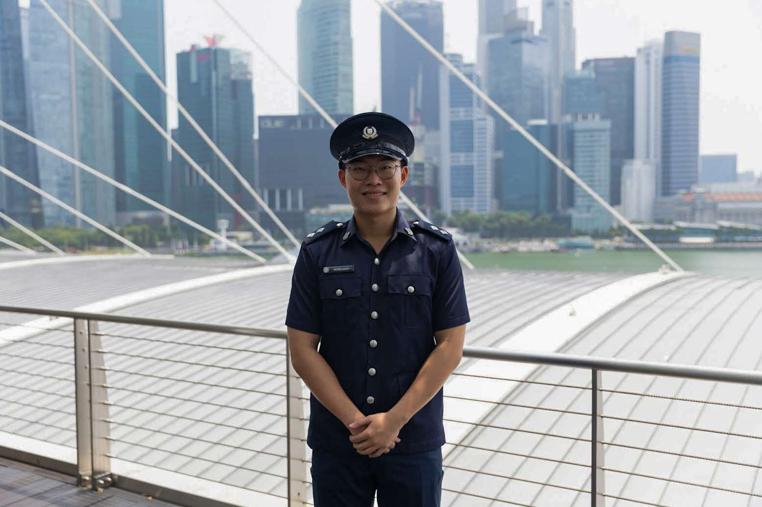 Raynen Ngoh, a recipient of the SPF Scholarship.