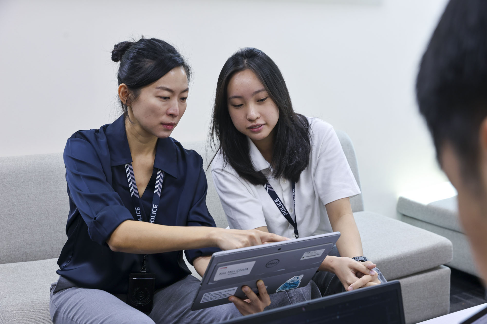 DSP Chua shares that her colleagues in Cyber Command keep her motivated to give her best.