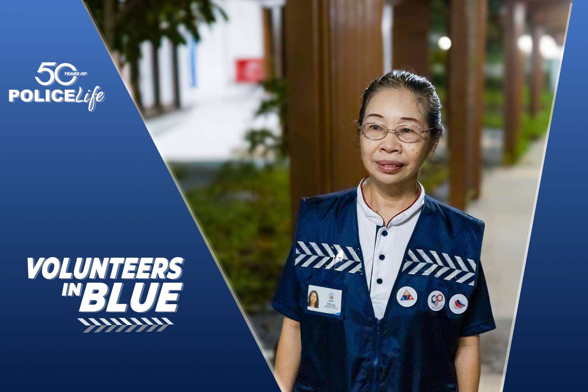 COP volunteer, Ms Amy Huang