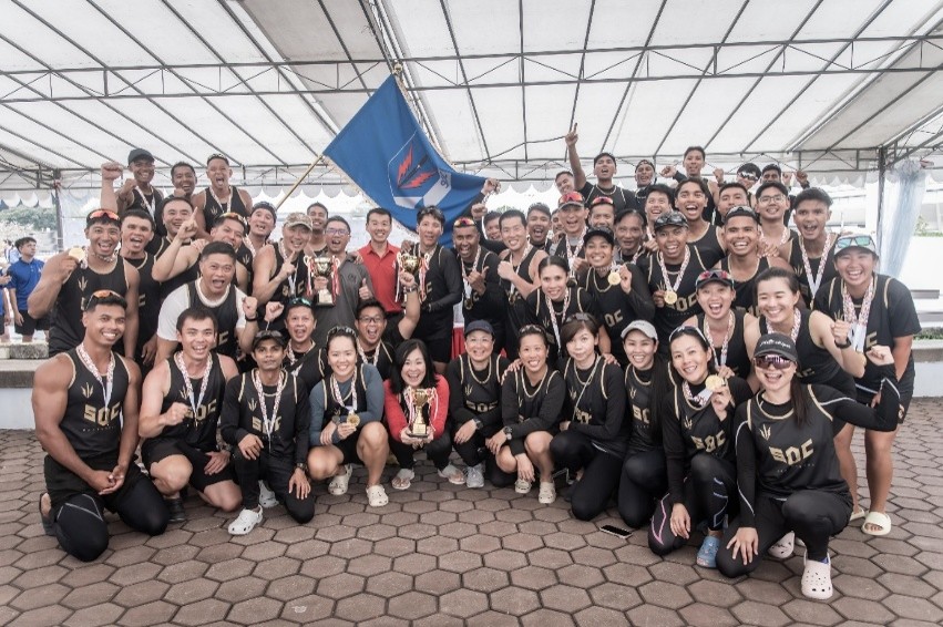 SAC Arthur Law enjoys running and sports activities like dragon boating.