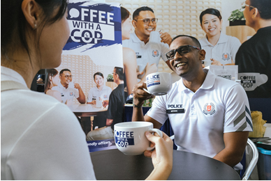 Coffee with a cop