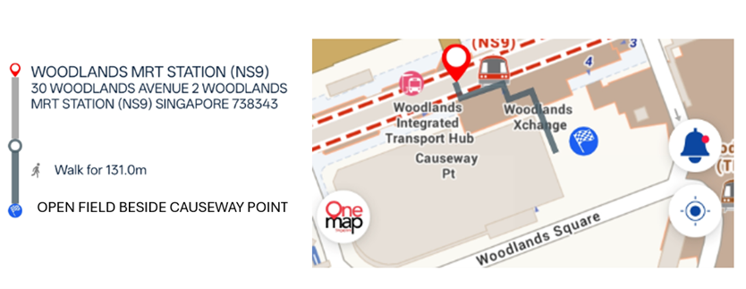 Woodlands Map 1