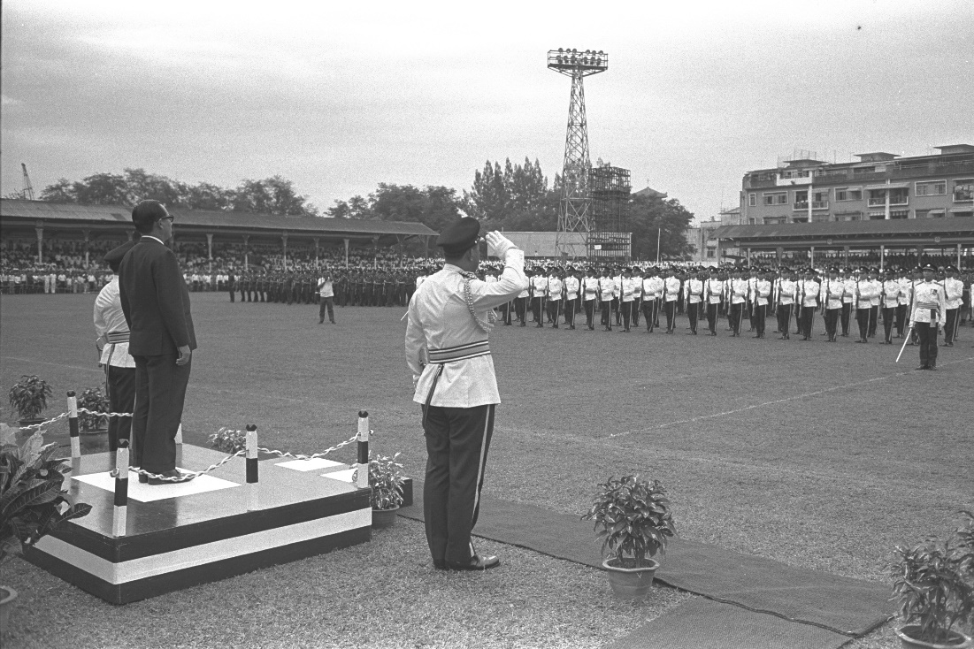 Photo of Police Day Parade held on 3 June 1971.