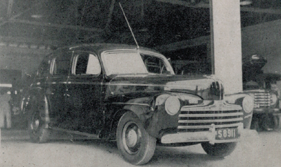 Police Patrol Car 1940s