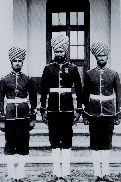 Sikh Policemen 1872