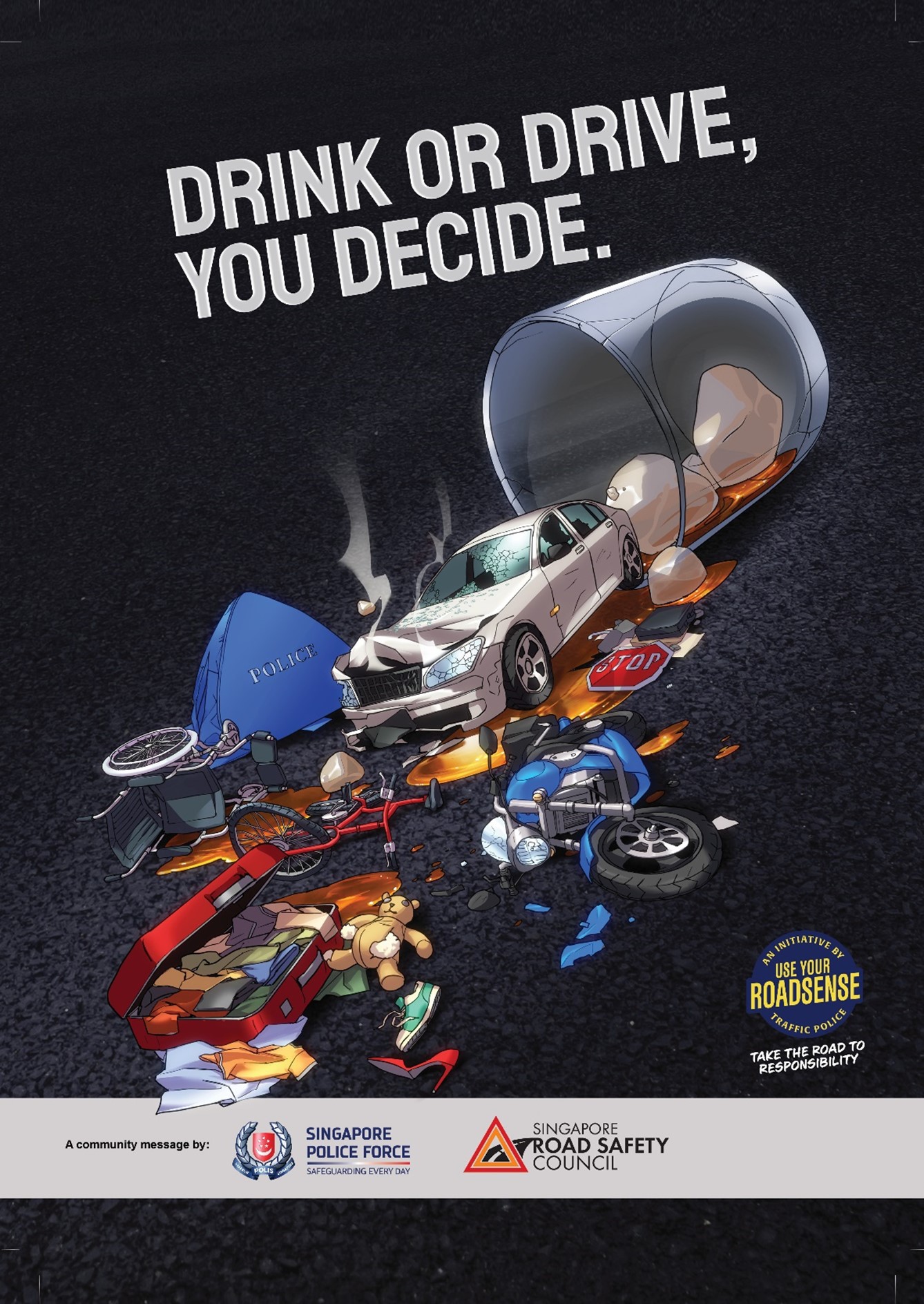 AntiDrink Drive Campaign 2022 Drink Or Drive, You Decide