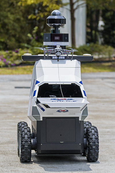 Police Life 042020 Supporting Covid-19 Operations with Patrol Robots and Drones 02