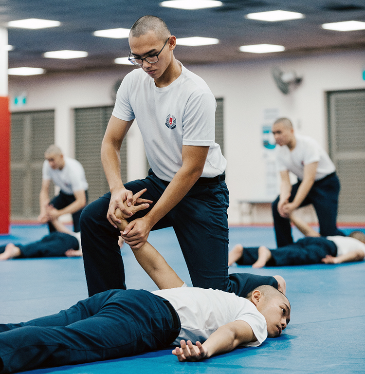 PNSF doing wrist takedown