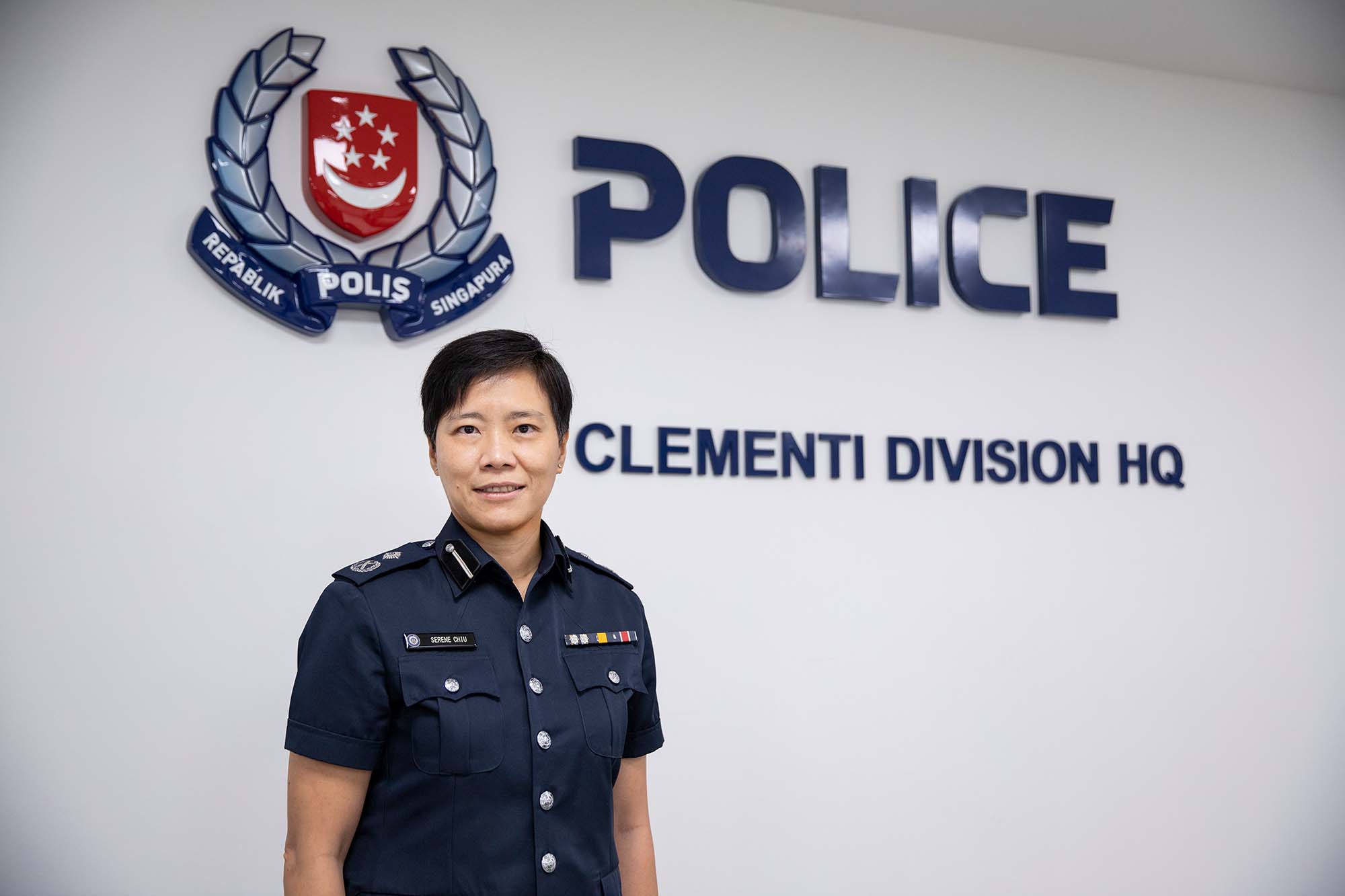 AC Chiu has been in the SPF for 25 years and has served in a wide range of roles including investigations; operations; frontline policing; resource management; public communications; and policy and planning. PHOTO: SPF