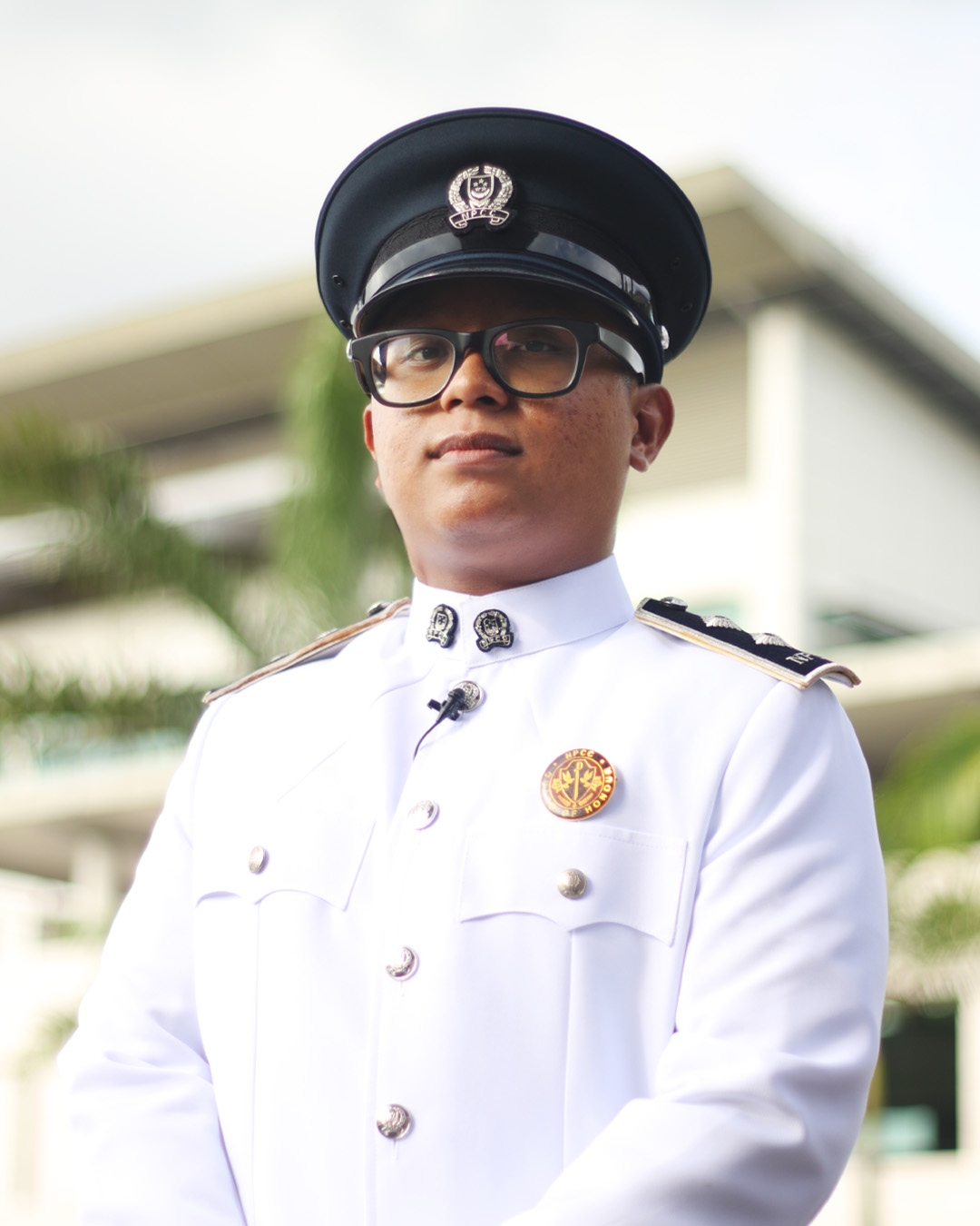 H/Insp Muhamad Diniy, Parade Commander. PHOTO: Rose Maswida