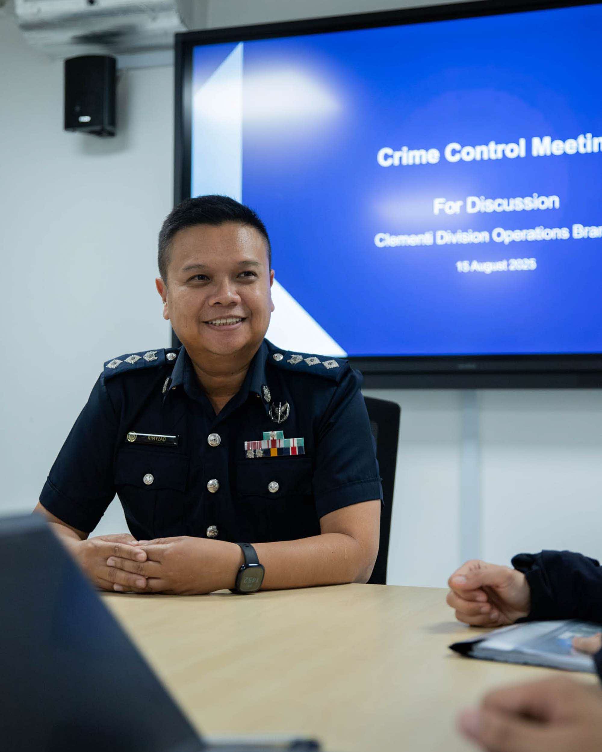 Police Life 082025 SPF Veterans Supt Rimyzad Calm in Chaos 02