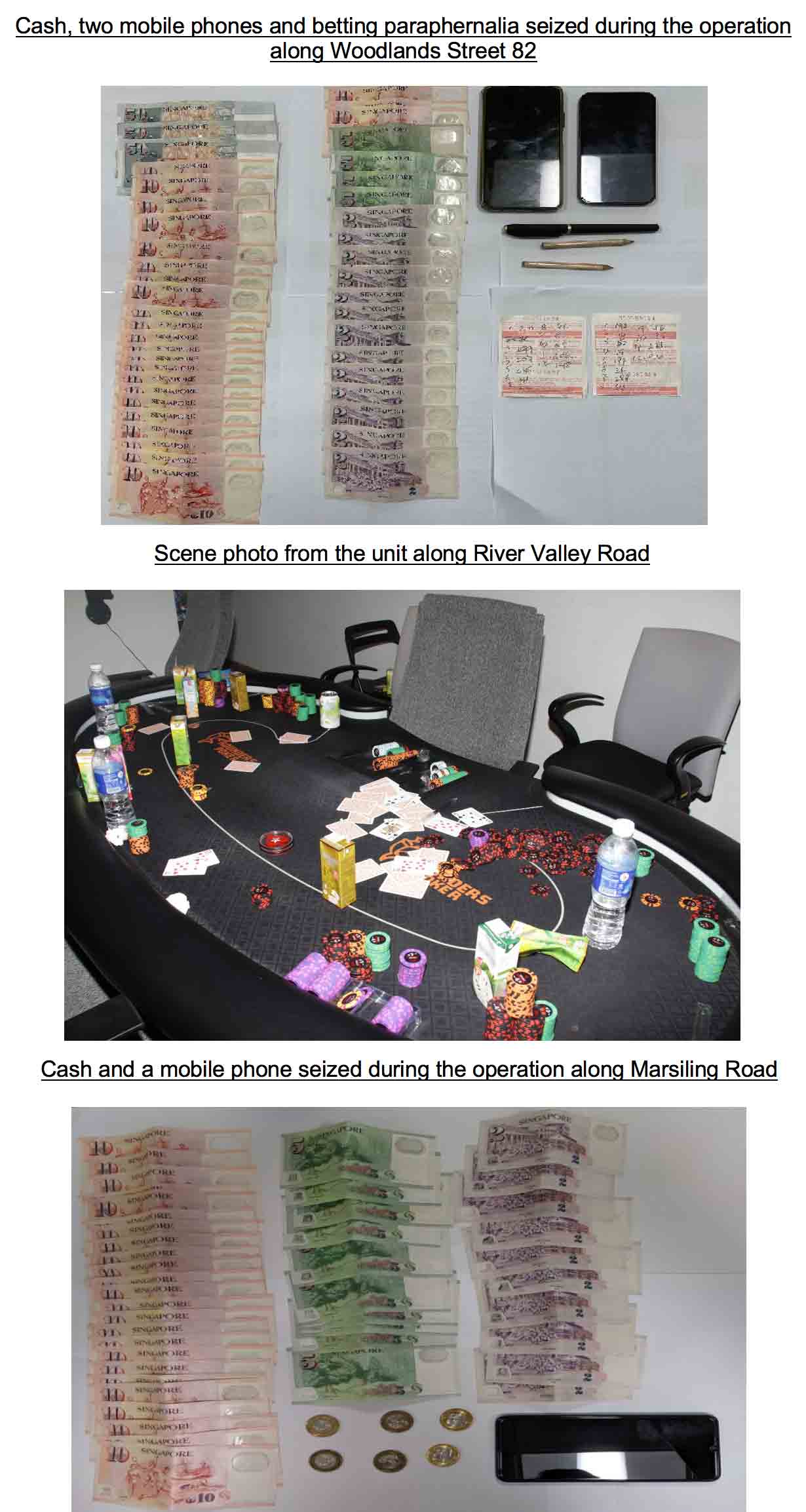 Twenty-Two Investigated For Illegal Gambling And Horse Betting Activities