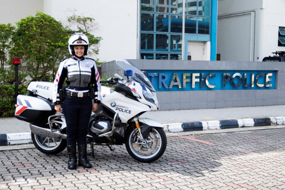 The Women in Blue Who Safeguard Our Roads!