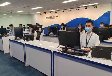 Joint Island-Wide Enforcement Operation Involving Police And Banks Against Investment Scam And Fake Gambling Platform Scam