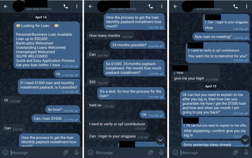 Police Advisory On Loan Scams On Messaging Platforms