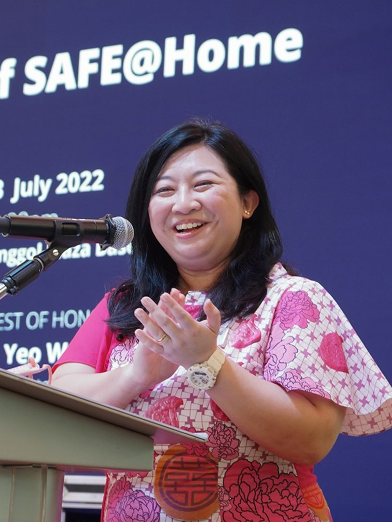 Launch Of SAFE@Home By Member Of Parliament (MP) For Pasir Ris-Punggol GRC, Ms Yeo Wan Ling At Punggol Plaza On 23 July 2022