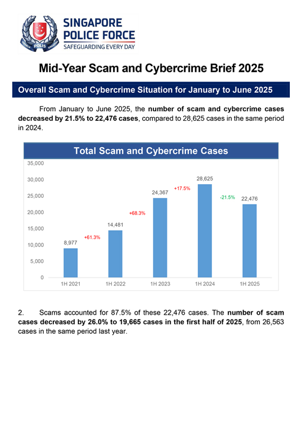 Mid-Year Scams and Cybercrime Brief 2025