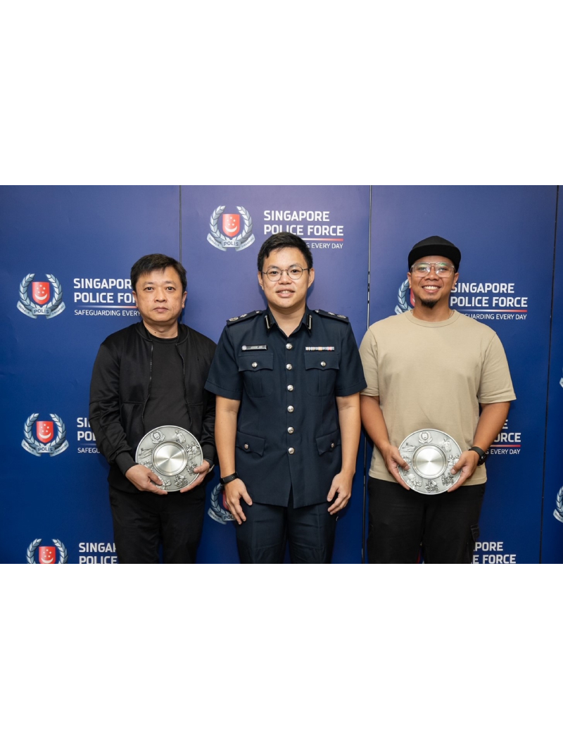 Two Members Of The Public Presented With Public Spiritedness Award