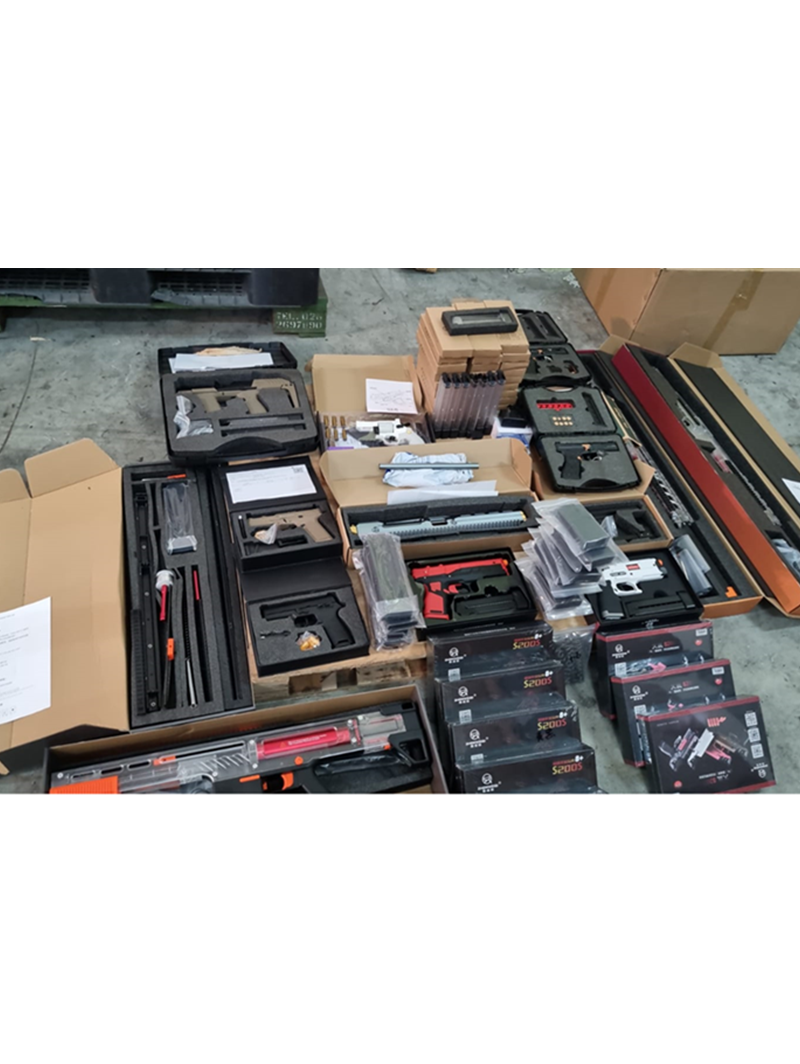 Man And Woman Investigated For Importing Replica Guns